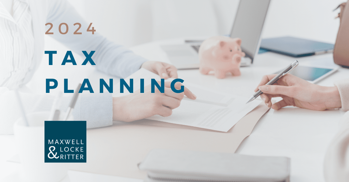 2024 Year-End Tax Planning